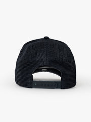 Back view of Royalty Navy Blue Trucker Hat
