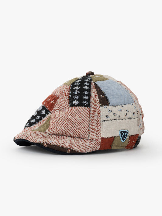 Side view of Rustwork Multicolor Casket Hat