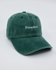 Shoreditch Dark Green Washed Cap