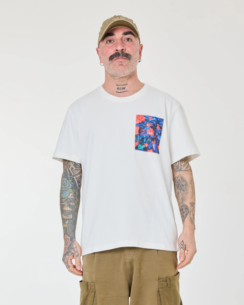 front view of Soul White Tee