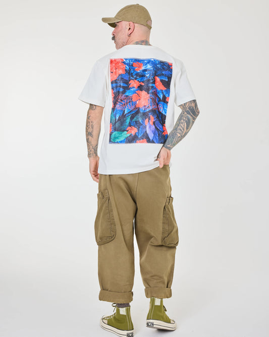 back view of Soul White Tee