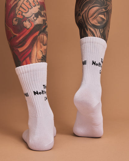 The Notting Hill Club White Socks