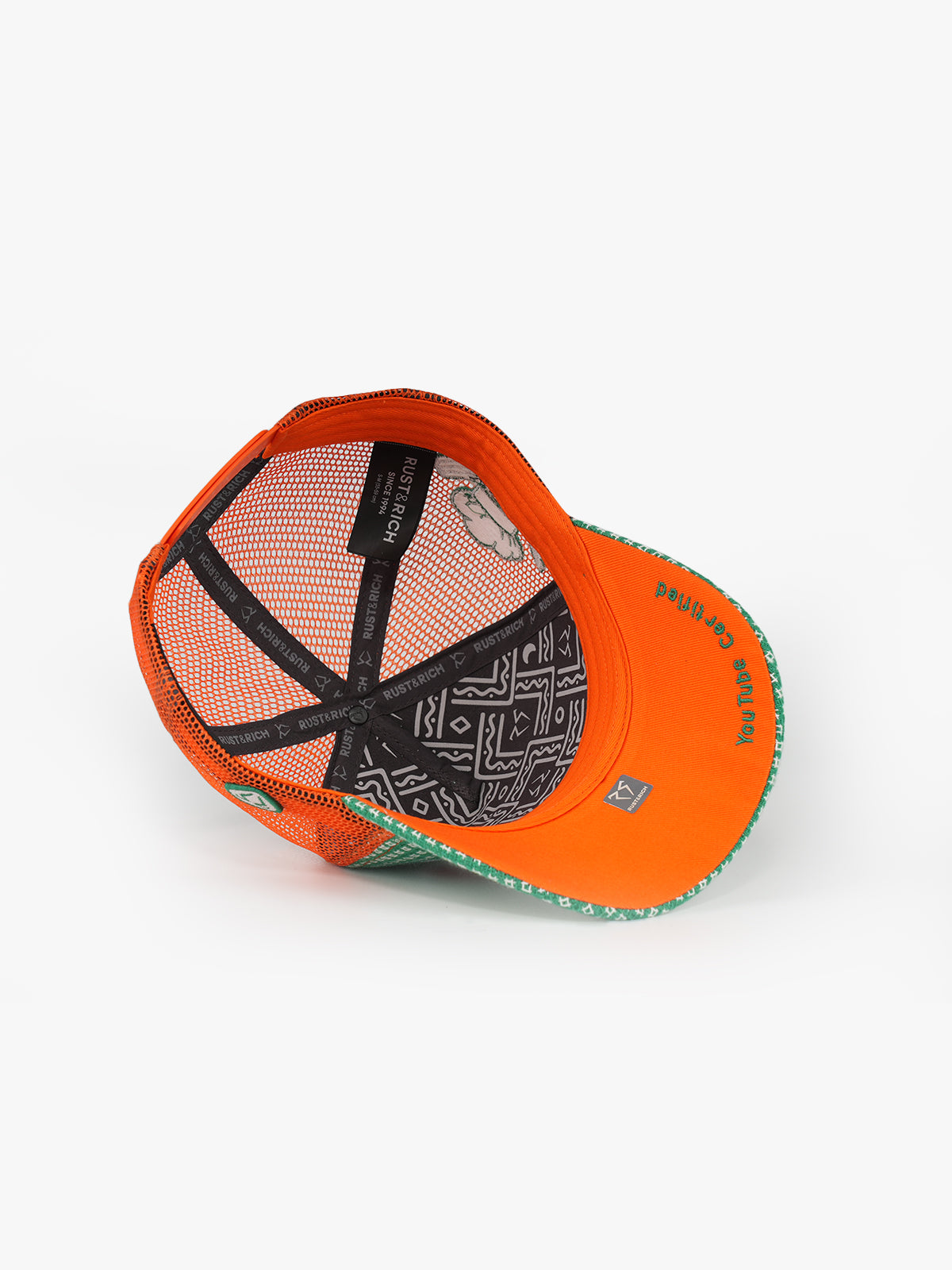 Chef Green Trucker Cap detail view 6