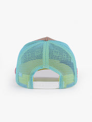 Psychologist Orange Trucker Cap detail view 4