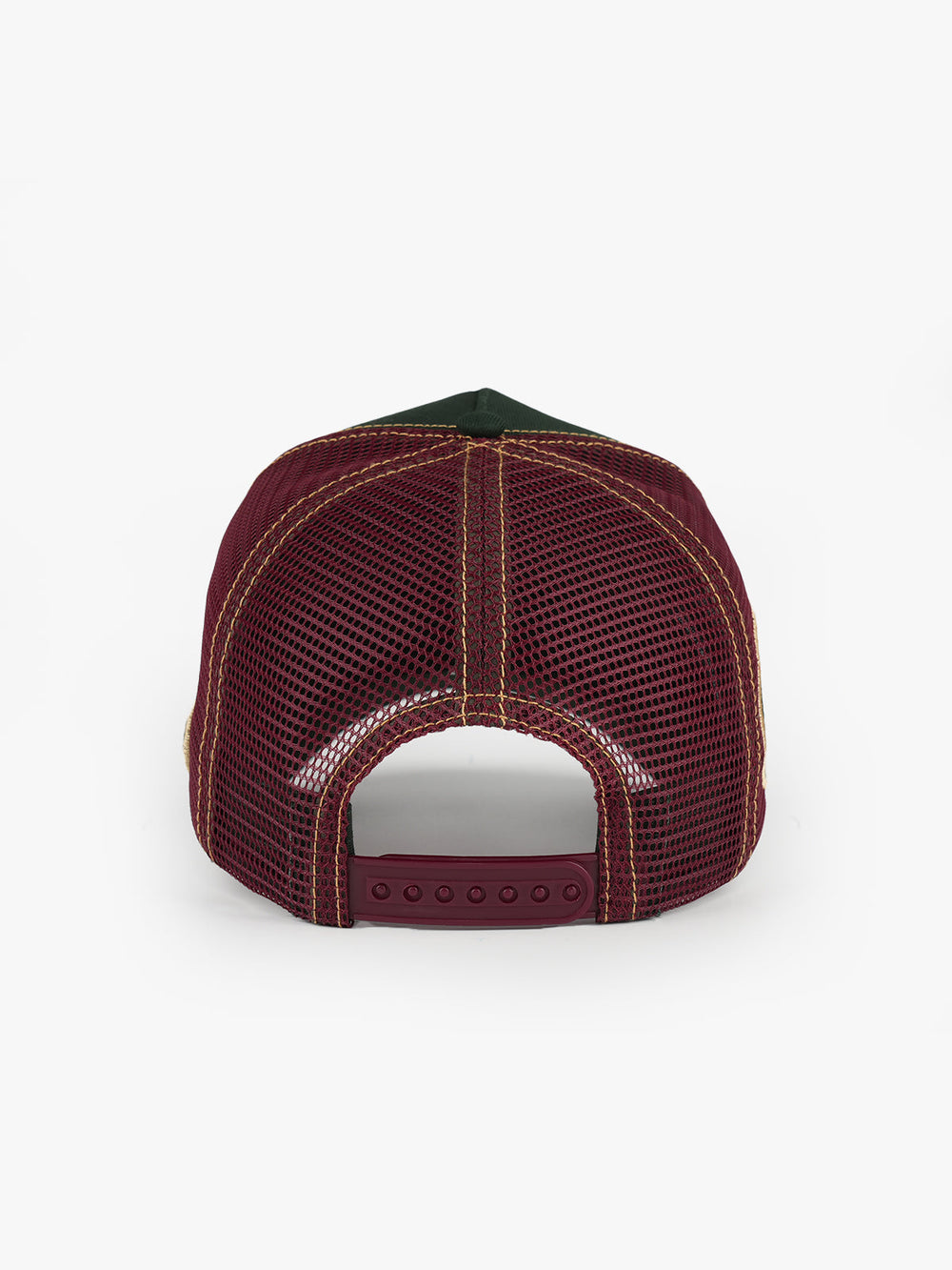 Dapper Riders Green Trucker Cap detail view 4