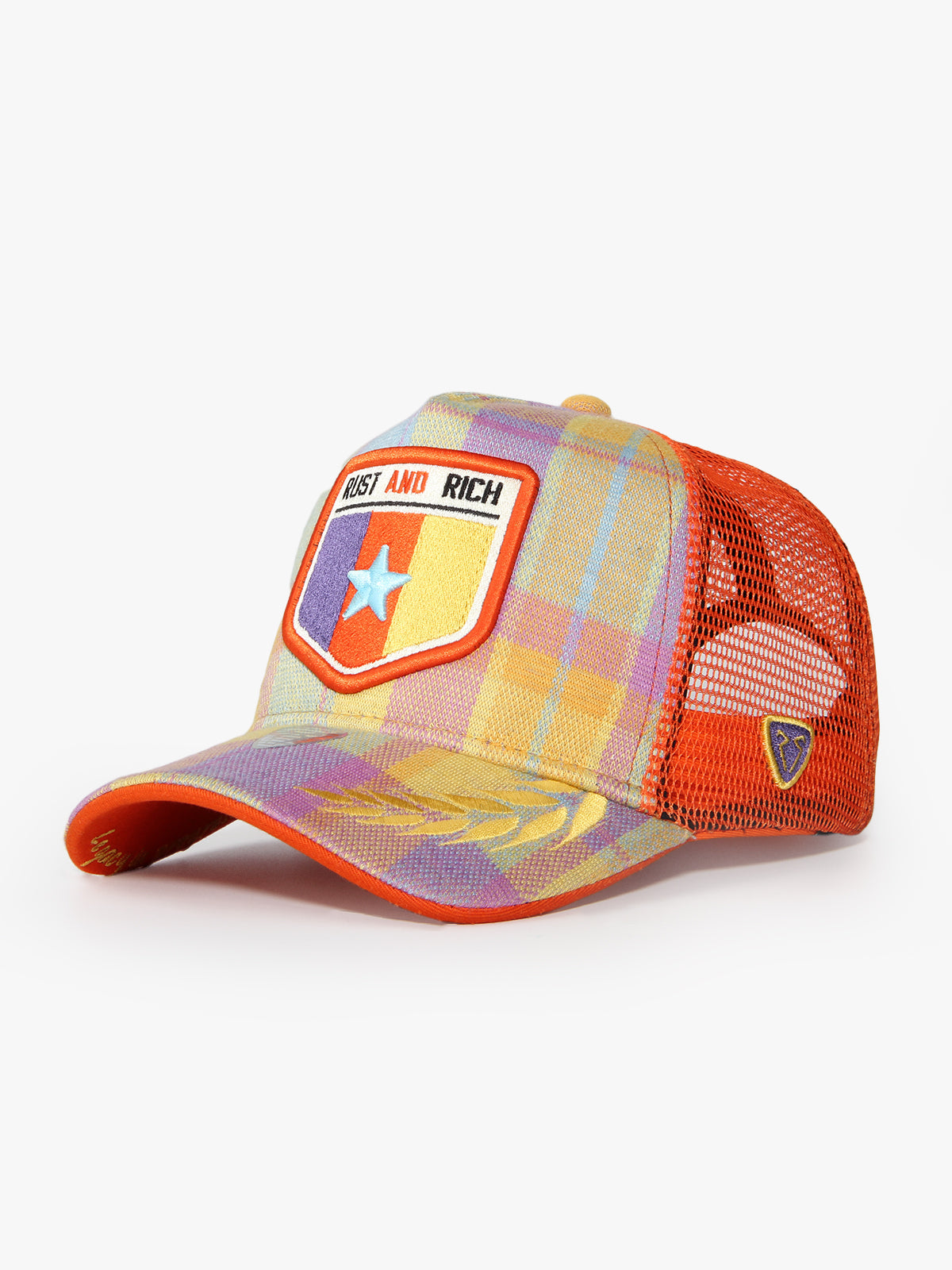 Richline Yellow Trucker Cap front view