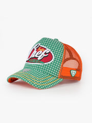 Chef Green Trucker Cap front view
