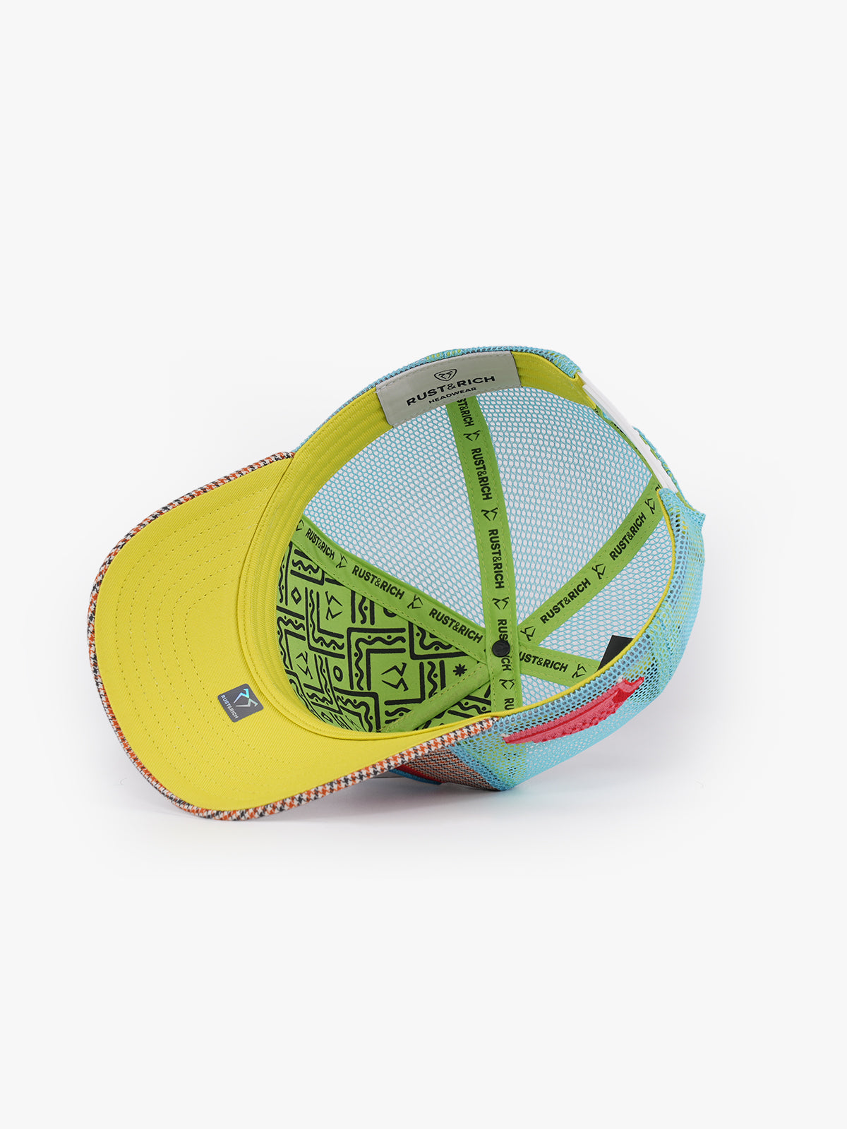 Psychologist Orange Trucker Cap detail view 5