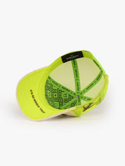 Not Today Neon Green Trucker Cap detail view 4