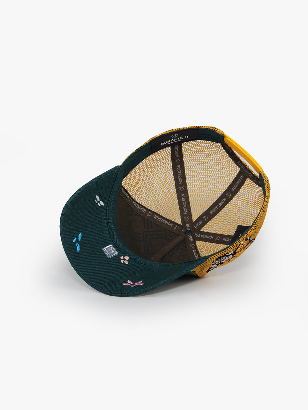 Frida Green Trucker Cap detail view 5