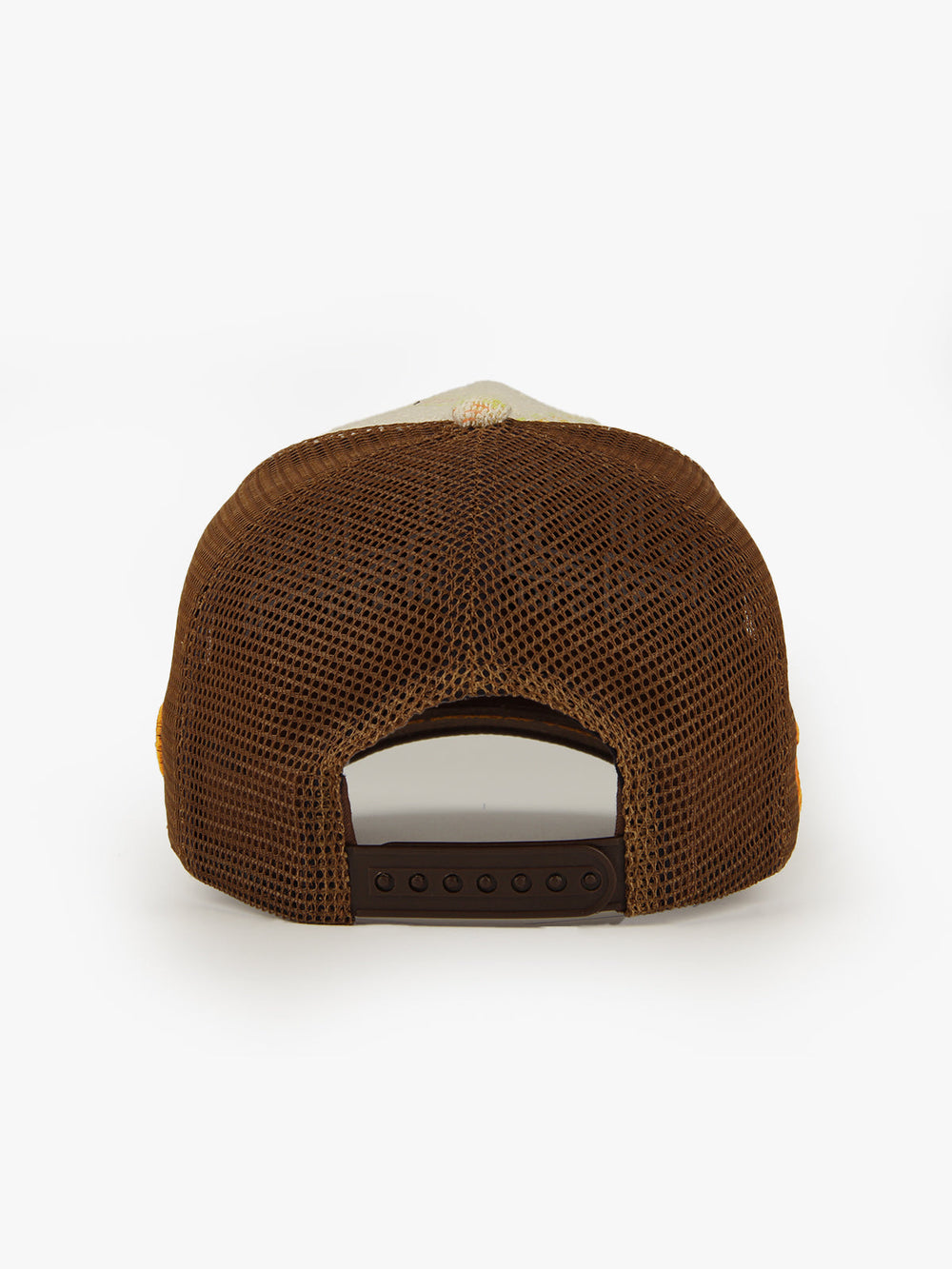 Not Today Brown Trucker Cap detail view 5