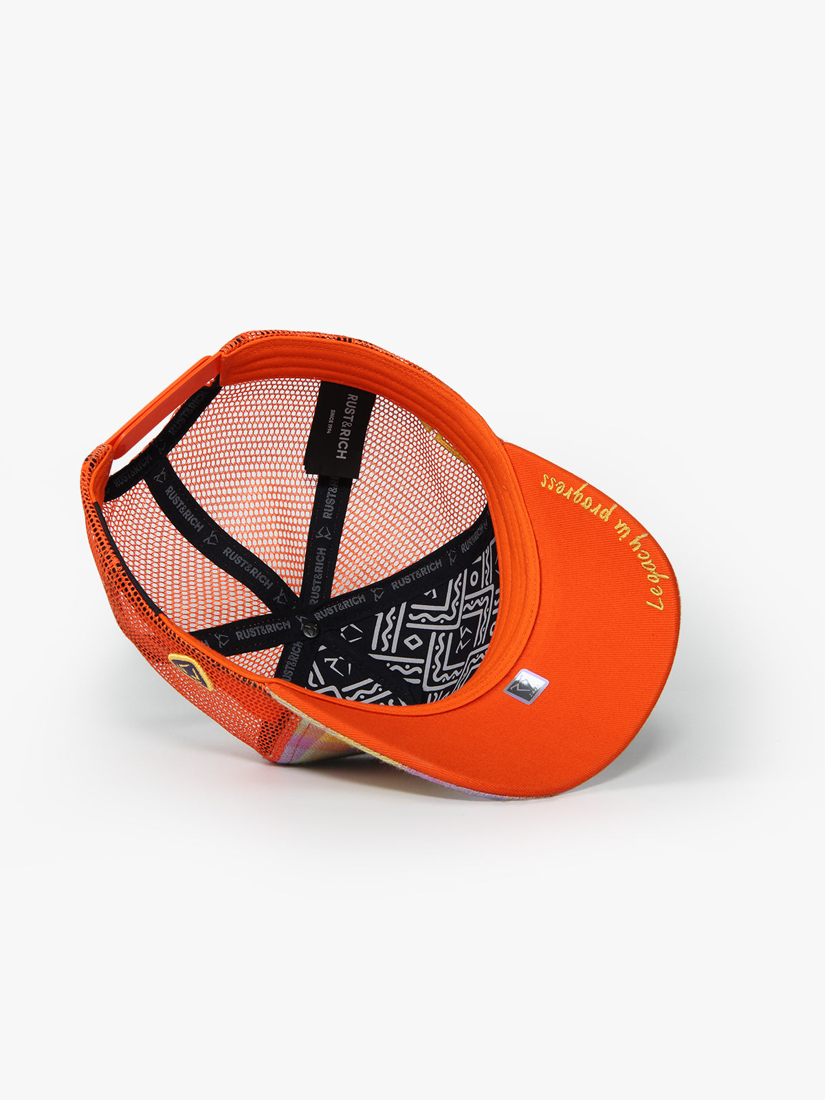 Richline Yellow Trucker Cap detail view 5
