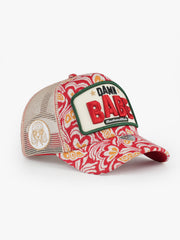 Babe Red Trucker Cap detail view 3