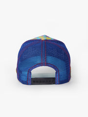 Vintage Race Burgundy Trucker Cap detail view 4