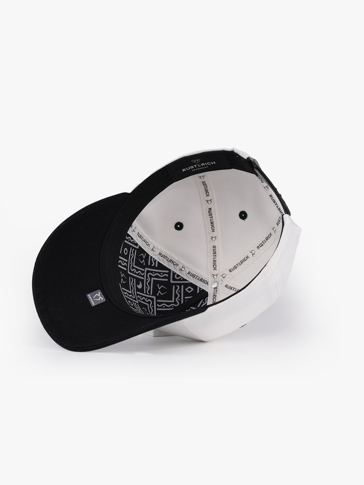 Contrast White Trucker Cap detail view 5
