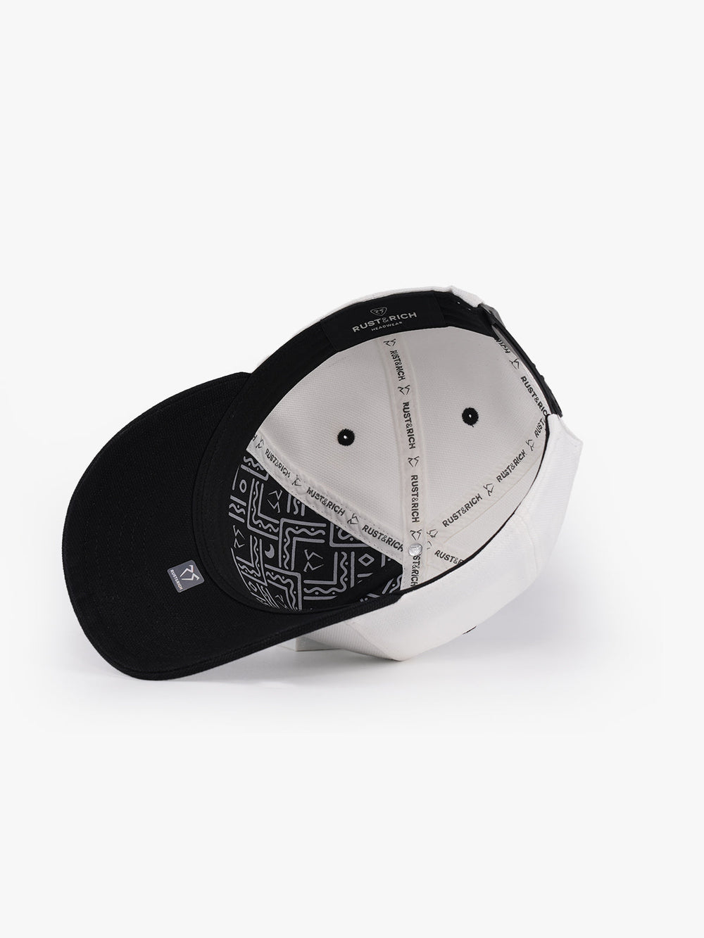 Contrast White Trucker Cap detail view 5