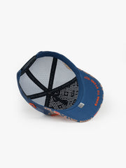 Babe Blue Trucker Cap detail view 4