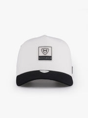 Contrast White Trucker Cap detail view 2