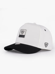 Contrast White Trucker Cap front view