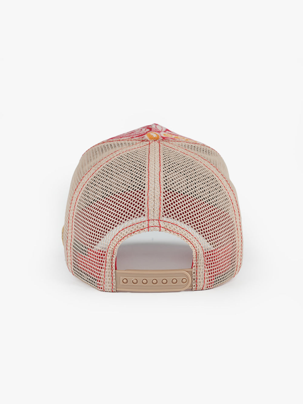 Babe Red Trucker Cap detail view 5