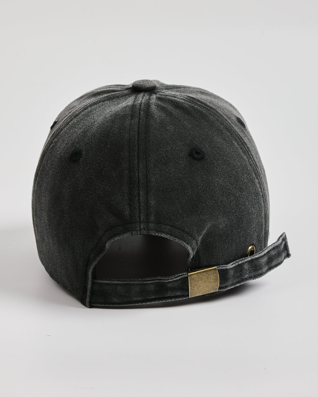 Back view of Van Gogh Black Washed Cap