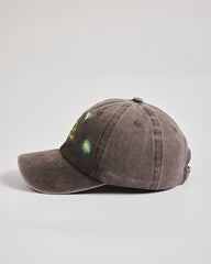 Van Gogh Brown Washed Cap on a light gray background