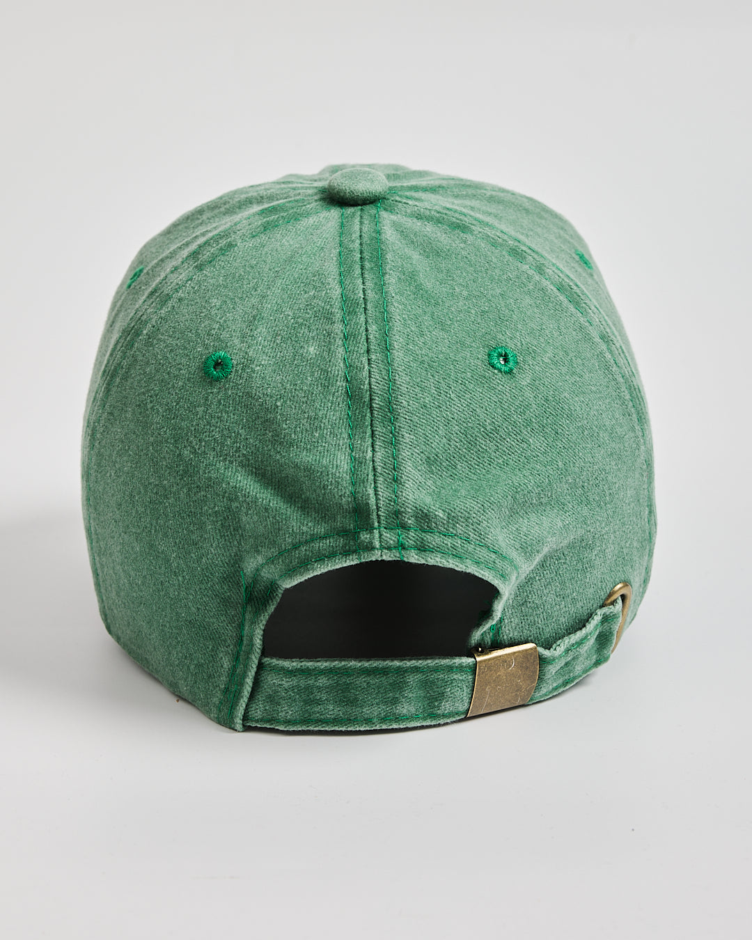 Back view of Van Gogh Green Washed Cap