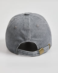 Back view of Van Gogh Light Grey Washed Cap