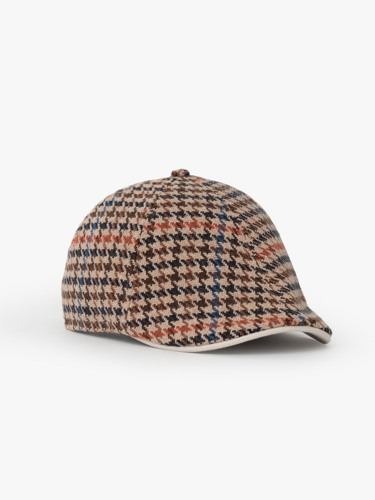 Side view of Vegas Beige Casket Hat