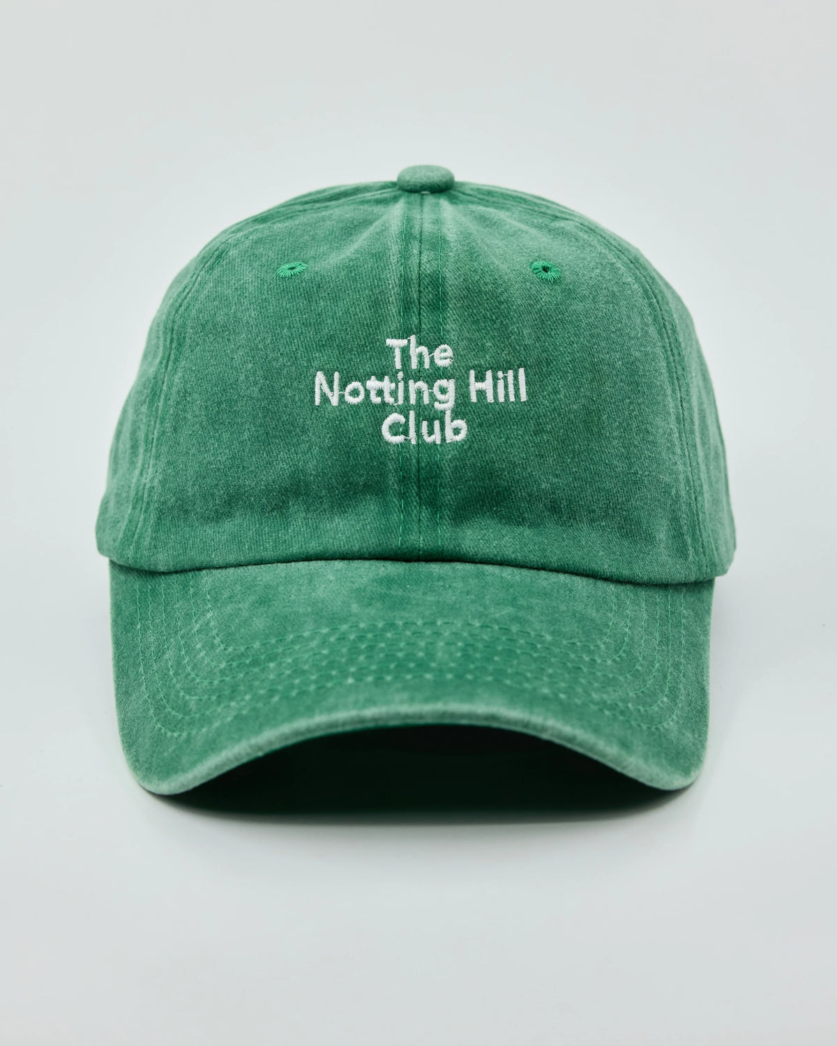 The Notting Hill Club Green Washed Cap