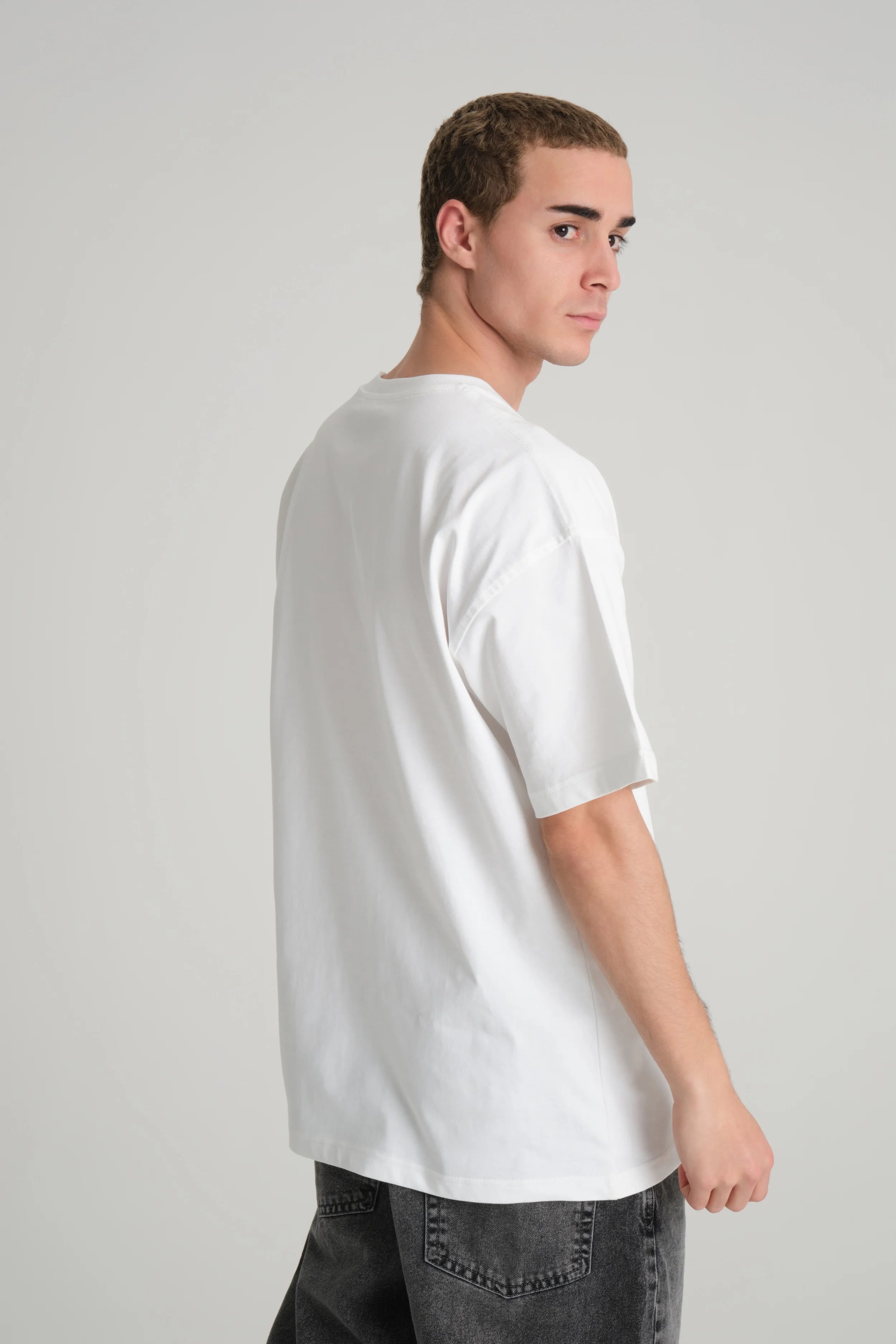 Hahaha No White Tee