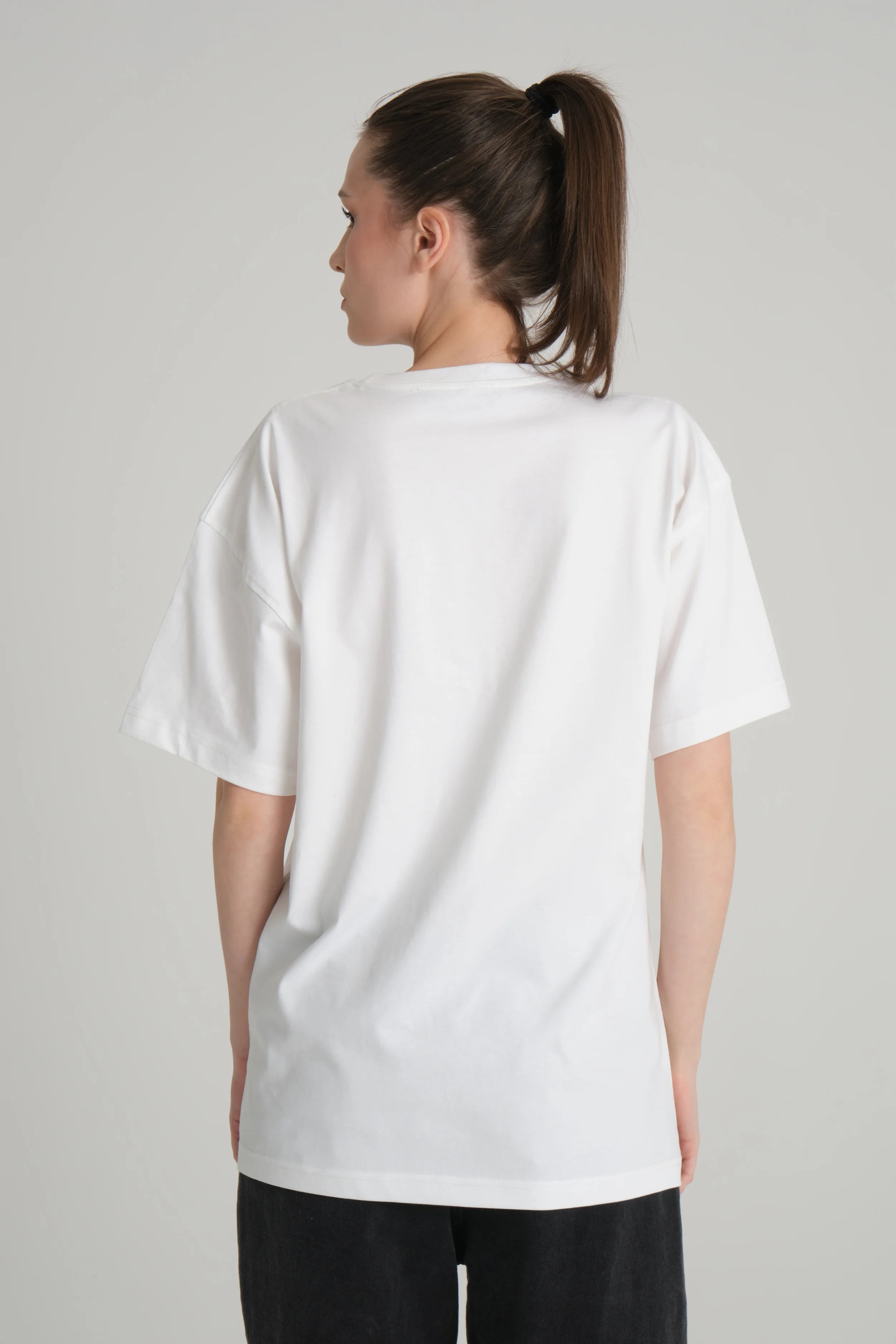 Hahaha No White Tee