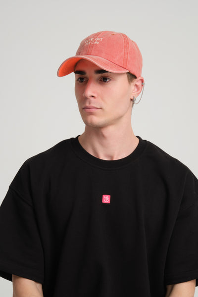 Cute but Psycho Embroidered Washed Cap