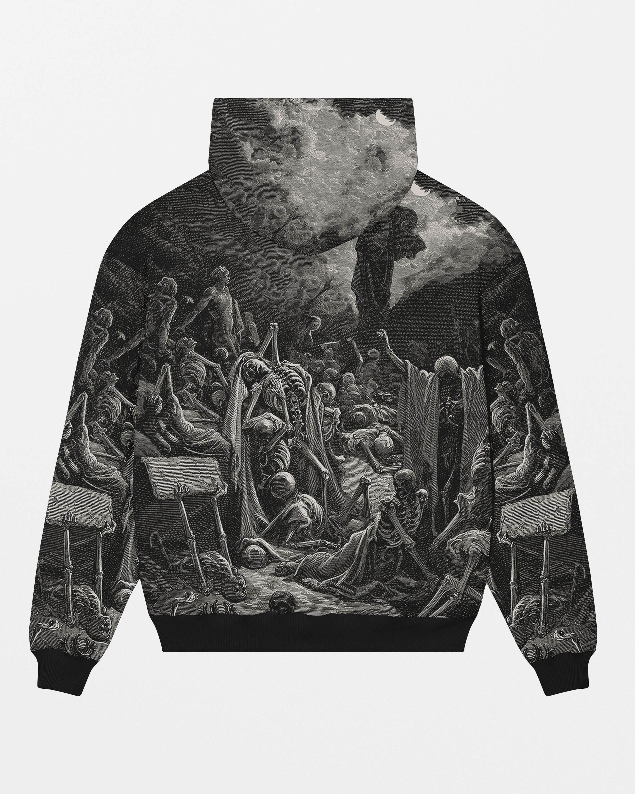 Vision of the Valley of Dry Bones, 1866, Hoodie