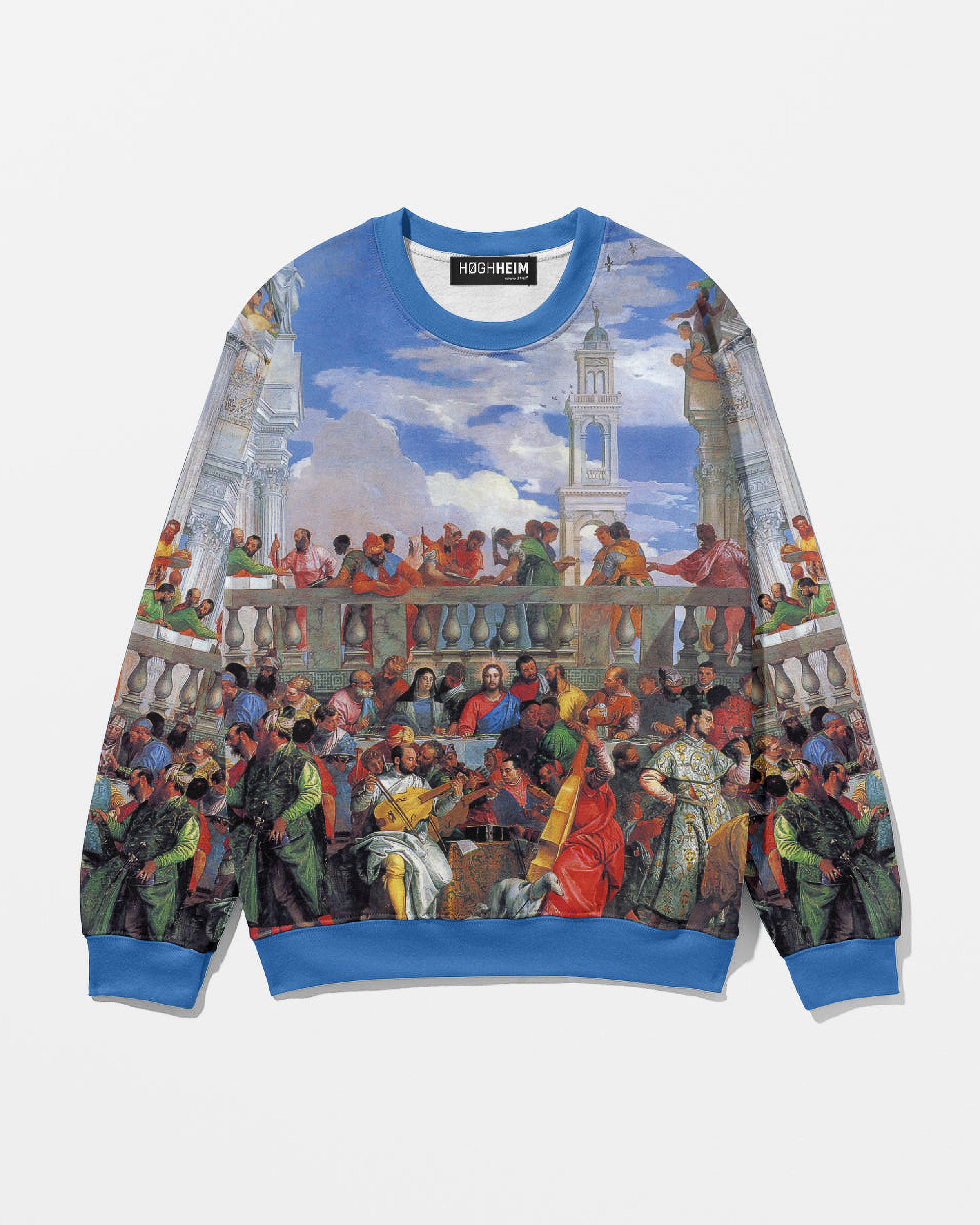The Wedding at Cana, 1563, Oversize Sweatshirt