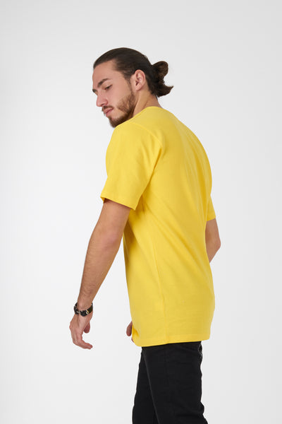 Yellow Embroidered T-shirt