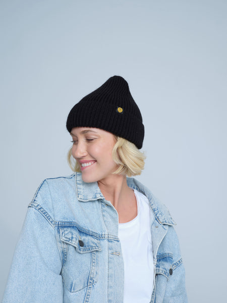 Black Lux Beanie