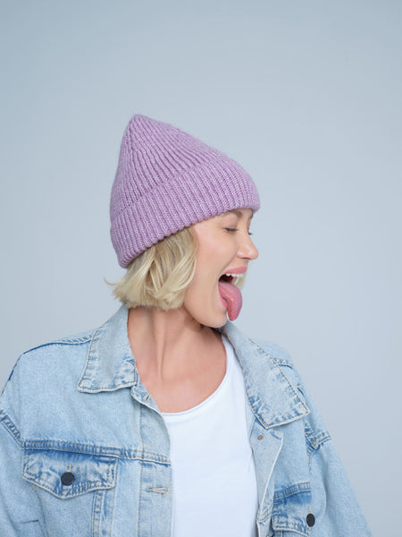 Lilac Lux Beanie