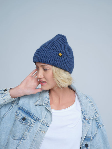 Periwinkle Lux Beanie