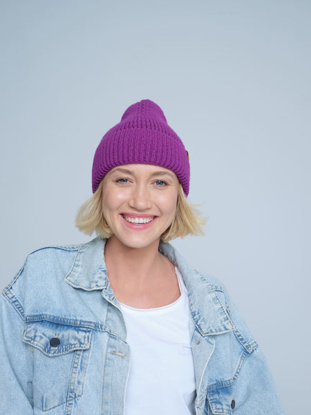 Purple Lux Beanie