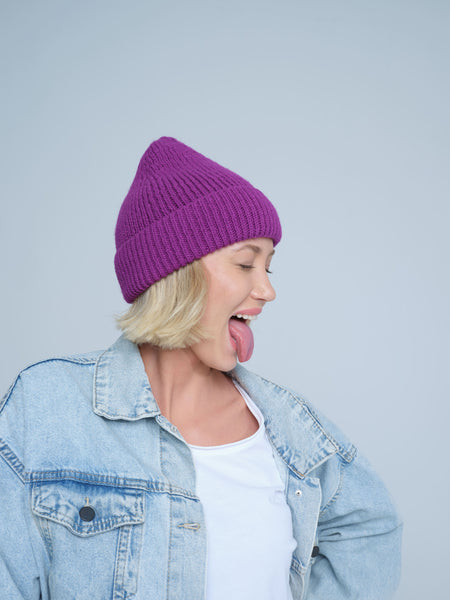 Purple Lux Beanie