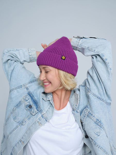 Purple Lux Beanie