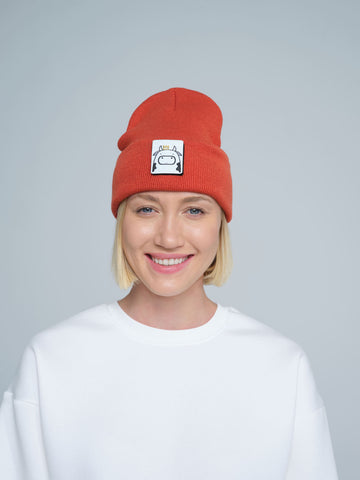 Tomato Beaniemal Design Beanie