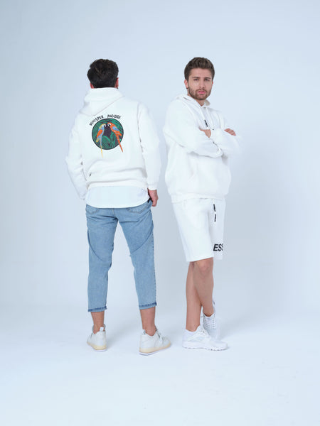 Whisper Paradise Ecru Hoodie