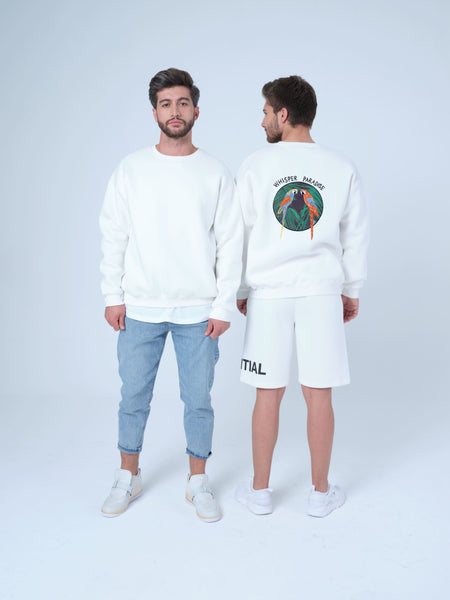 Whisper Paradise Ecru Sweatshirt