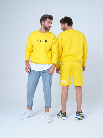 Yellow CREW Sweatshirt