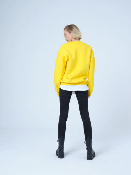 Yellow CREW Sweatshirt