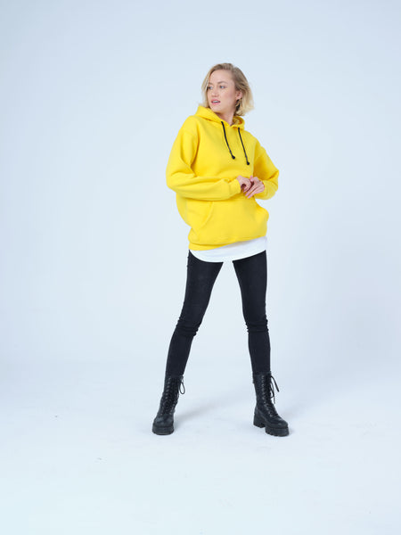 Yellow Origami Hoodie