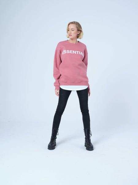 Deep Blush Essential Sweatshirt