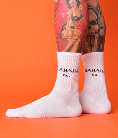HAHAHA no Design Socks